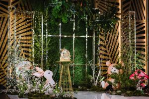 קיר צמחיה מלאכותית